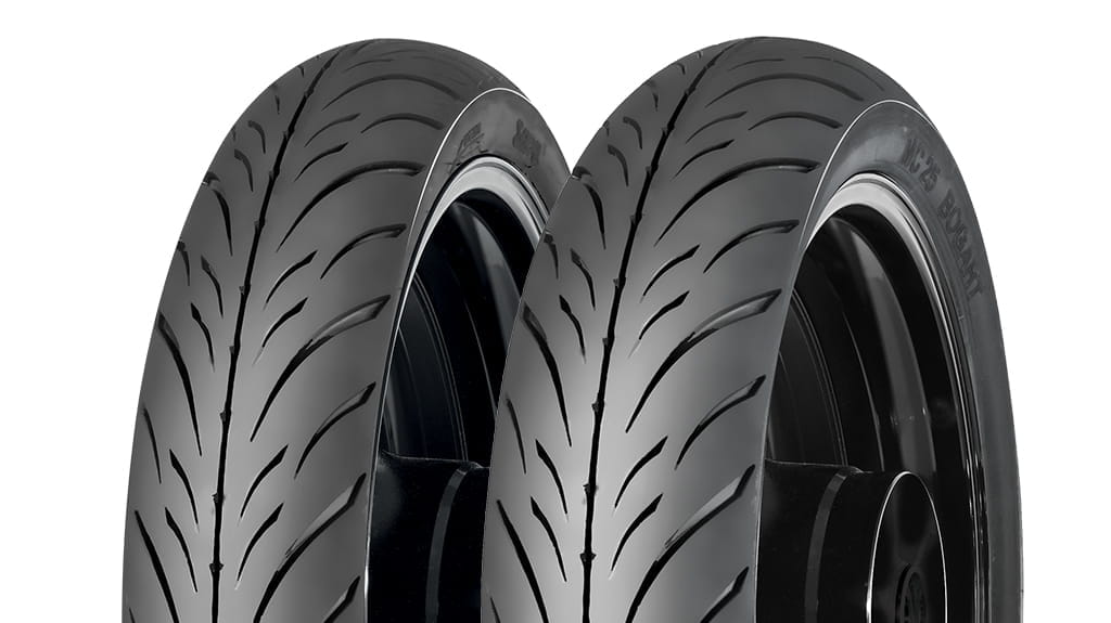 MITAS MC2 Moped Sport Tire Reinforced Blackwall Size 2.25-16 